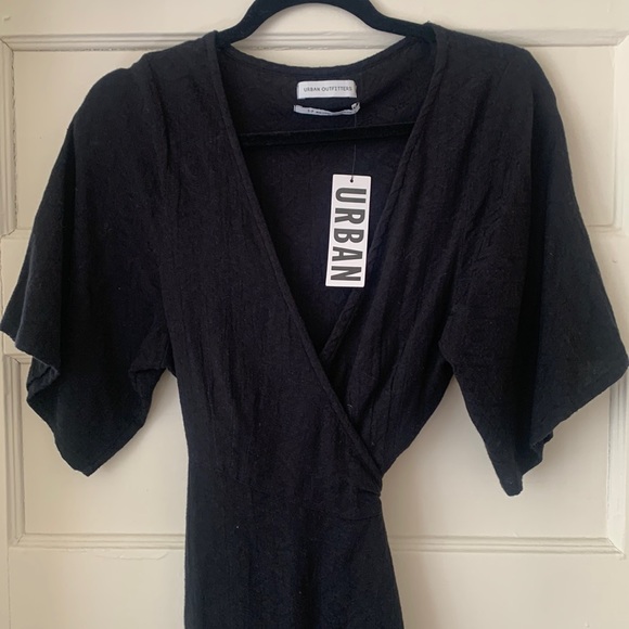 UO Kayla Surplice Wrap Dress NWT - Picture 3 of 5